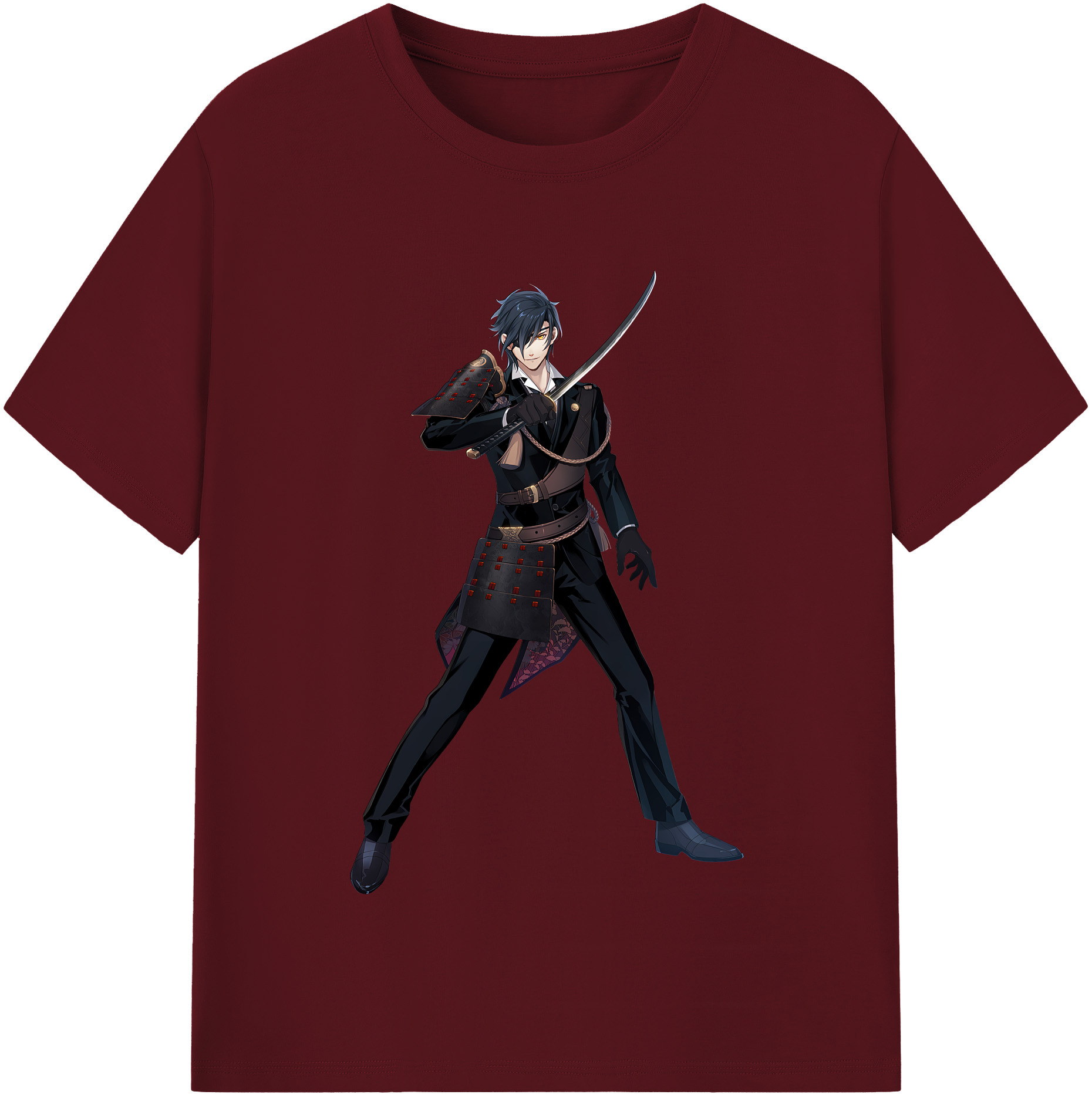 （画像用） 刀剣乱舞 Touken Ranbu 綿100％半袖Tシャツ（フロントプリント）